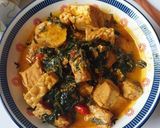 Foto langkah ke 8 dari resep Gulai Daun Pepaya Jepang Campur.