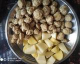 Soya chunk pulao recipe step 3 photo