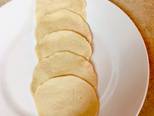 Bánh hấp từ bột bánh biscuits bước làm 2 hình