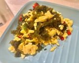 雨來菇炒蛋的食譜步驟5照片