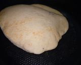 A picture of step 8 of Turkish flat bread.