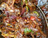 A picture of step 4 of Pepper chicken.