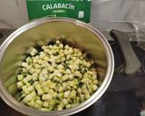 Foto del paso 4 de la receta Crema Fría Detox de Calabacín con puerro y Manzana