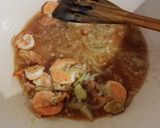 Foto langkah ke 2 dari resep Cah Sayur Kembang Kol dan Udang.