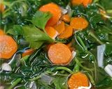 Foto langkah ke 5 dari resep Sop Bening Bayam Wortel.