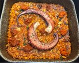 Foto del paso 8 de la receta: Arroz con Pulpo y Sobrasada en Airfryer Cosori