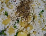 A picture of step 2 of Sabudane khichdi.