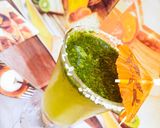 A picture of step 3 of Mint Margarita.