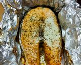 รูปขั้นตอนการทำที่ 6 ของ แซลมอนอบเกลือพริกไทย by Air fryer