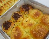 Foto langkah ke 9 dari resep Roti Sobek Lembut Enak Tanpa Ulen.