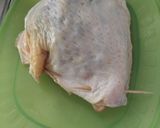 Fokhagyma granulátumos, bébispenóttal töltött csirkecomb felső rántva.#gluténmentes recept fázis 3 fotója