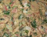 A picture of step 2 of Veg shashilic pakore.