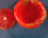 Foto del paso 1 de la receta: Tomate relleno estilo fondue