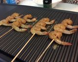 Foto langkah ke 7 dari resep Sate Udang Madu 🍤.