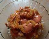Foto langkah ke 4 dari resep Nasi Mentai Nugget Sederhana.