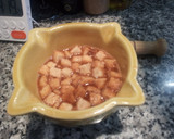 Foto del paso 1 de la receta: Pez espada al microondas con salsa tártara y espinacas