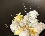 青菜蛋炒飯的食譜步驟2照片