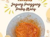 Jajanan: Jagung Panggang Pedas Manis (Teflon)