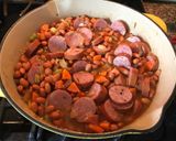 A picture of step 4 of Easy Sausage & Bean Stew.