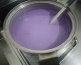 Foto langkah ke 3 dari resep Pudding Susu Ubi Ungu.