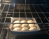 Foto langkah ke 6 dari resep Roti Sobek isi Keju Tanpa Telur.
