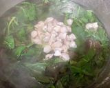 Hình bước làm 2 của món Canh rau vặt nấu ngao