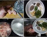 A picture of step 1 of Homemade Chicken Salami.
