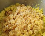 A picture of step 4 of Puran poli.
