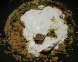 A picture of step 2 of Dry Green Jackfruit Curry (South Style).