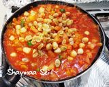 صورة لخطوة 4 من وصفة مسقعة الباذنجان بالحمص