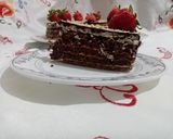 Pas rețetă Tort din foi de napolitană cu cremă de ciocolată 3 fotografie
