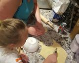 A picture of step 4 of Empanada Dough.