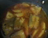 A picture of step 2 of Aloo Baigan ki khatta sabzi.