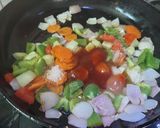 A picture of step 2 of Sweet and Sour Chicken.