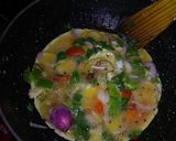 A picture of step 1 of Spanish omlette.