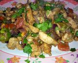 A picture of step 4 of Best Chicken Shawarma Sandwich Like the Restaurants.