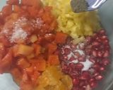 लेमनी पपई मिक्स सलाड (lemon papaya mix salad recipe in marathi) रेसिपी स्टेप 2 फोटो