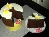 Coklat susu chiffon cake