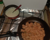 Foto del paso 1 de la receta: Tacos de Pechuga con salsa roquefort🍗🐔