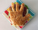 Foto del paso 3 de la receta: Manos al sándwich 🤗 de jamón
