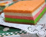 Foto langkah ke 11 dari resep Rainbow Steam Cake.
