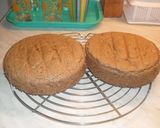 Erdei gyümölcsös diós torta recept fázis 2 fotója