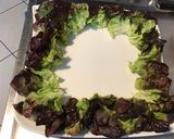 Une image de l'étape 4 de Feuille de chêne au gorgonzola et basilic.