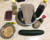 A picture of step 1 of My take on Sesame Noodles.
