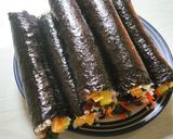 Foto langkah ke 6 dari resep Gimbap (seaweed rice roll).