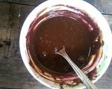 Foto langkah ke 6 dari resep Brownies kukus coklat pandan no mixer, murah, anti gagal 😋😋😋.