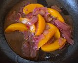 Foto del paso 4 de la receta: Chuleta de cerdo con durazno fresco