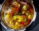 A picture of step 3 of Quick sambar with chayote.