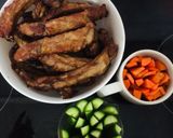 Hình bước làm 3 của món Sườn heo nướng ngũ vị siêu dễ nhờ bếp nướng không khí