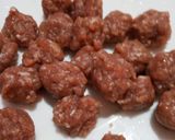 Foto langkah ke 2 dari resep Sambal goreng kreni krecek (bola2 daging dan krecek).